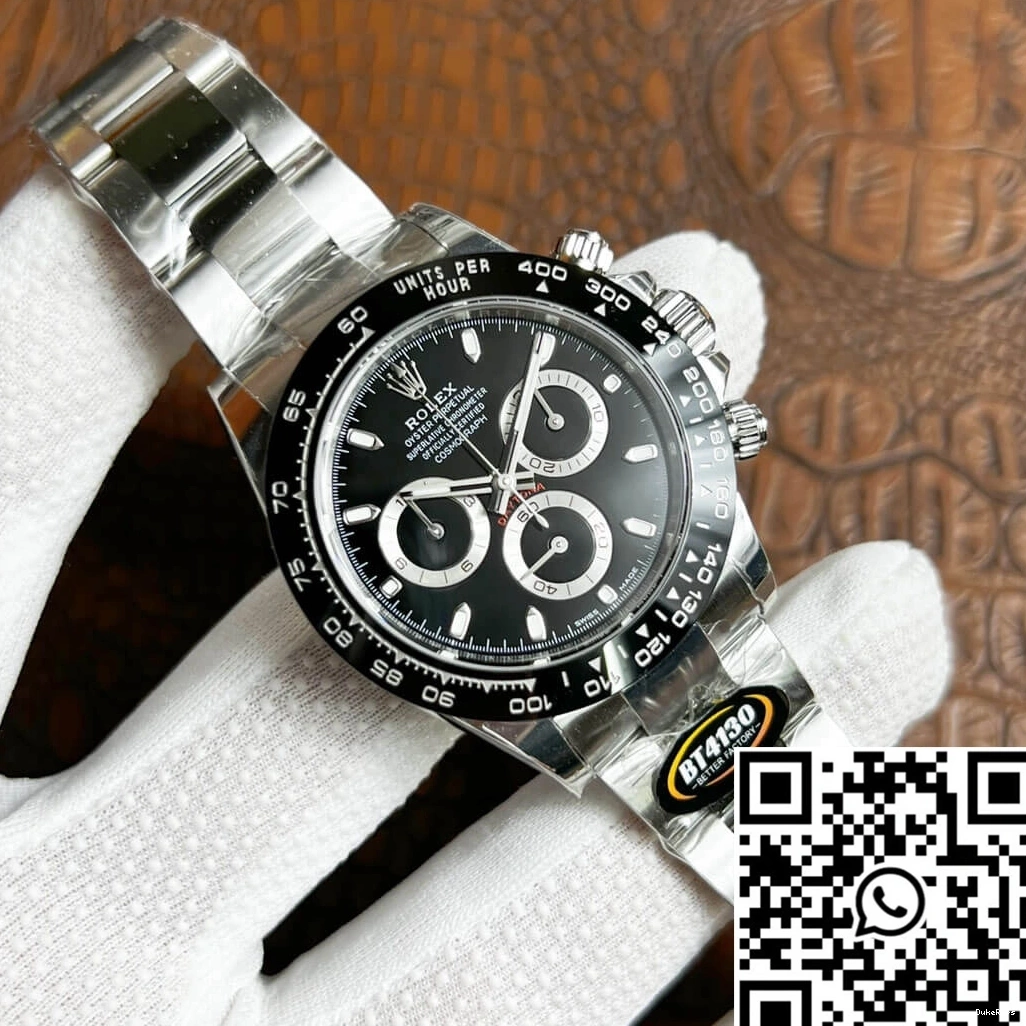 Rolex BT Black Bezel Ceramic Daytona Factory M116500LN-0002 0814